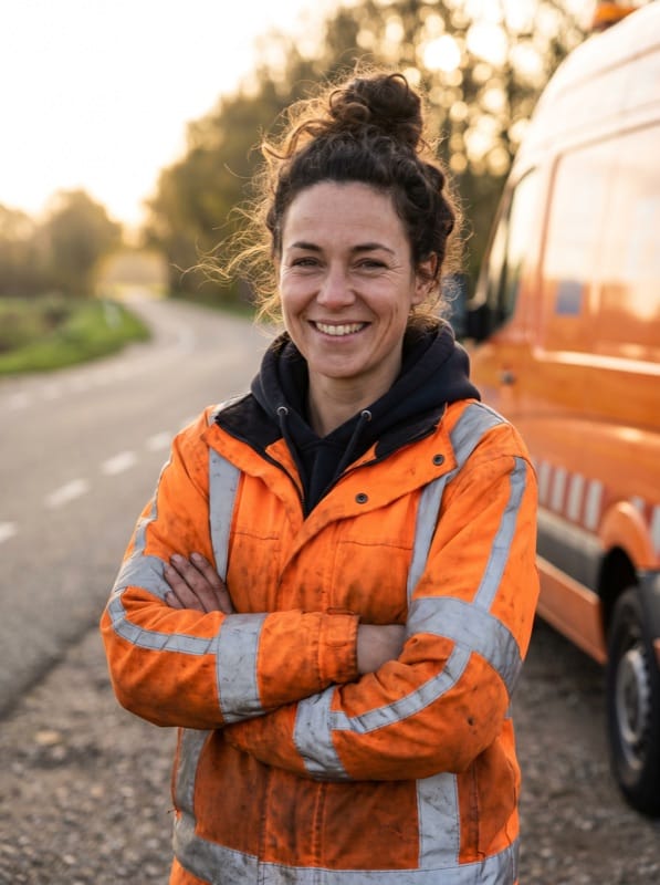 Medewerker van een aangesloten pechhulpbedrijf